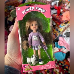 TY LI'L ONES PREPPY PAIGE DOLL WITH CAT 2009 LITTLE ONES ORIGINAL BOX